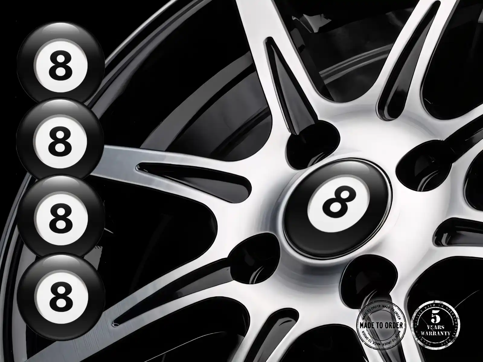 Car Rim Decal Brand Custom Racing Horizon Apex